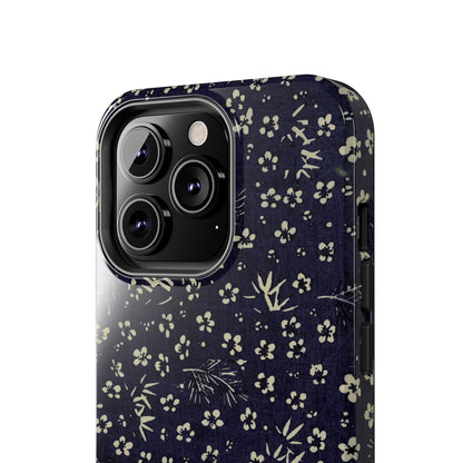 Taisho Era Shochikubai Phone Case | 1926 Pine, Bamboo & Plum | Japanese Chiyogami Art
