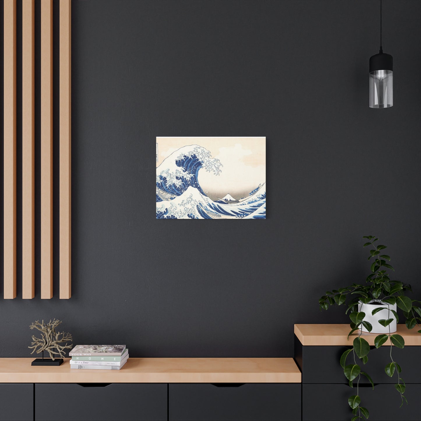 Great Wave off Kanagawa Canvas Print - Hokusai Japanese Ukiyo-e Wall Art