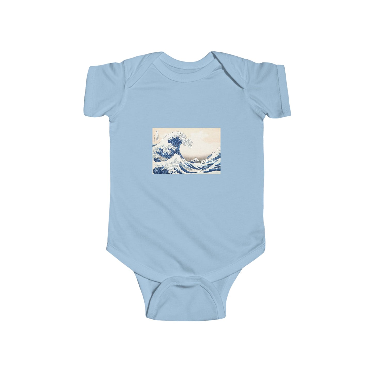 Great Wave off Kanagawa Baby Bodysuit - Hokusai Japanese Art Infant Onesie