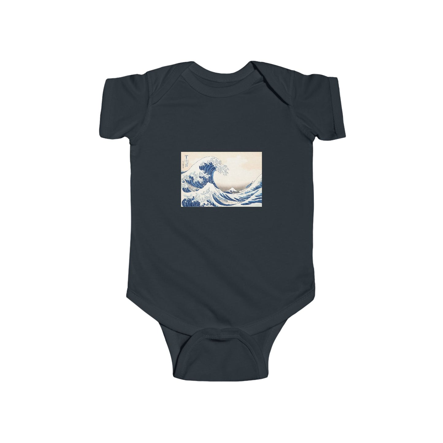 Great Wave off Kanagawa Baby Bodysuit - Hokusai Japanese Art Infant Onesie