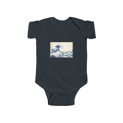 Great Wave off Kanagawa Baby Bodysuit - Hokusai Japanese Art Infant Onesie
