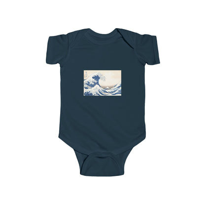 Great Wave off Kanagawa Baby Bodysuit - Hokusai Japanese Art Infant Onesie