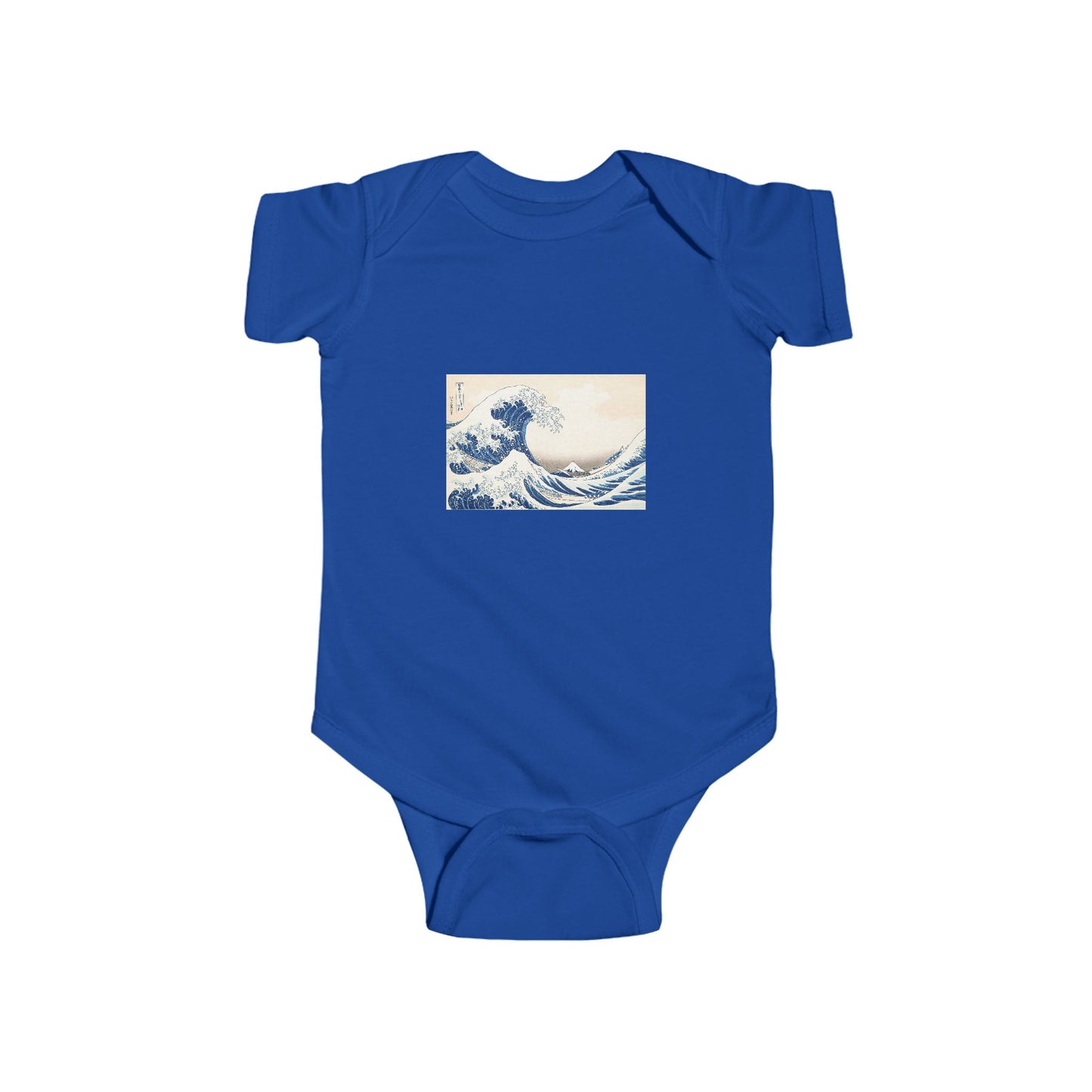 Great Wave off Kanagawa Baby Bodysuit - Hokusai Japanese Art Infant Onesie