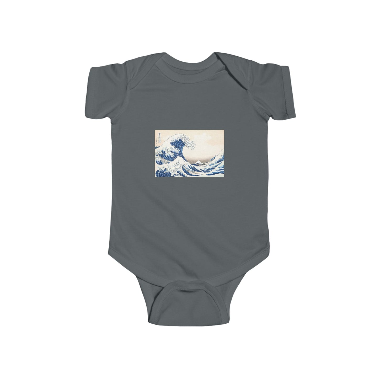 Great Wave off Kanagawa Baby Bodysuit - Hokusai Japanese Art Infant Onesie