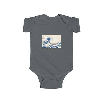 Great Wave off Kanagawa Baby Bodysuit - Hokusai Japanese Art Infant Onesie