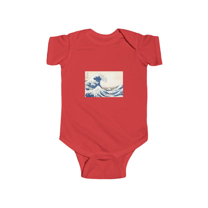 Great Wave off Kanagawa Baby Bodysuit - Hokusai Japanese Art Infant Onesie