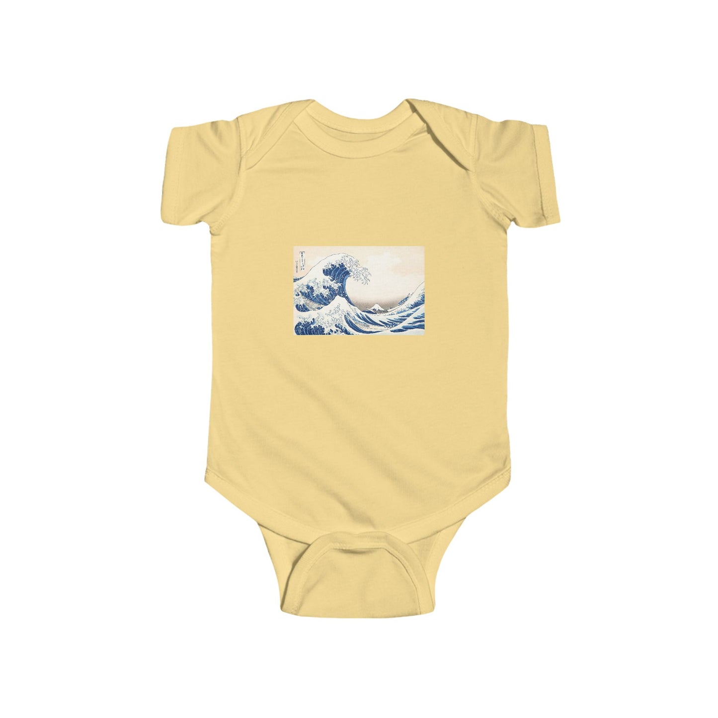 Great Wave off Kanagawa Baby Bodysuit - Hokusai Japanese Art Infant Onesie