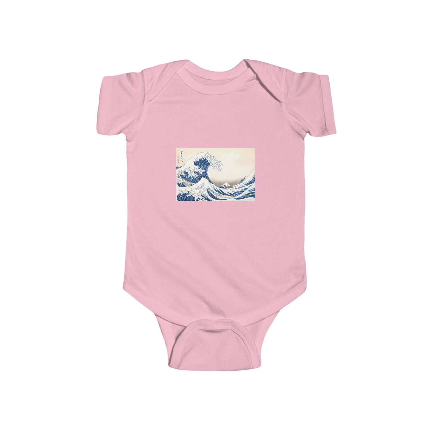 Great Wave off Kanagawa Baby Bodysuit - Hokusai Japanese Art Infant Onesie