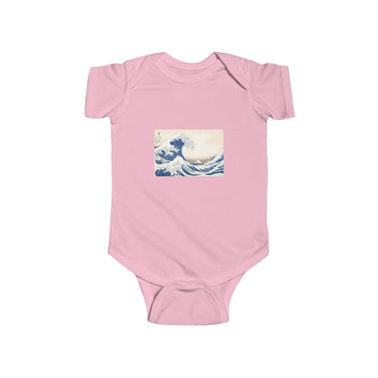 Great Wave off Kanagawa Baby Bodysuit - Hokusai Japanese Art Infant Onesie
