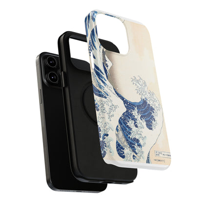 Hokusai "The Great Wave" Shockproof Phone Case | Edo Era Japanese Ukiyo-e Art | Dual Layer Protection