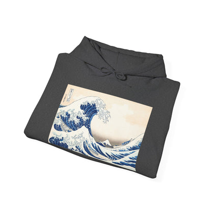 Great Wave off Kanagawa Hoodie - Hokusai Japanese Ukiyo-e Unisex Sweatshirt