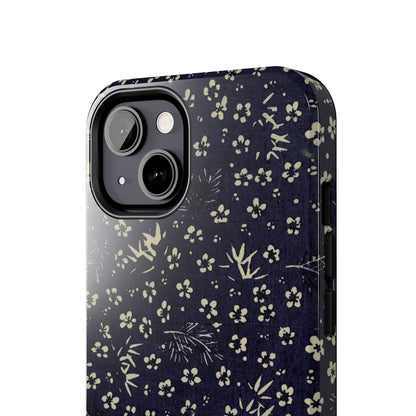 Taisho Era Shochikubai Phone Case | 1926 Pine, Bamboo & Plum | Japanese Chiyogami Art