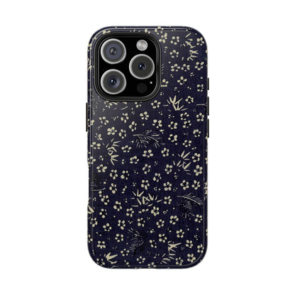 Taisho Era Shochikubai Phone Case | 1926 Pine, Bamboo & Plum | Japanese Chiyogami Art