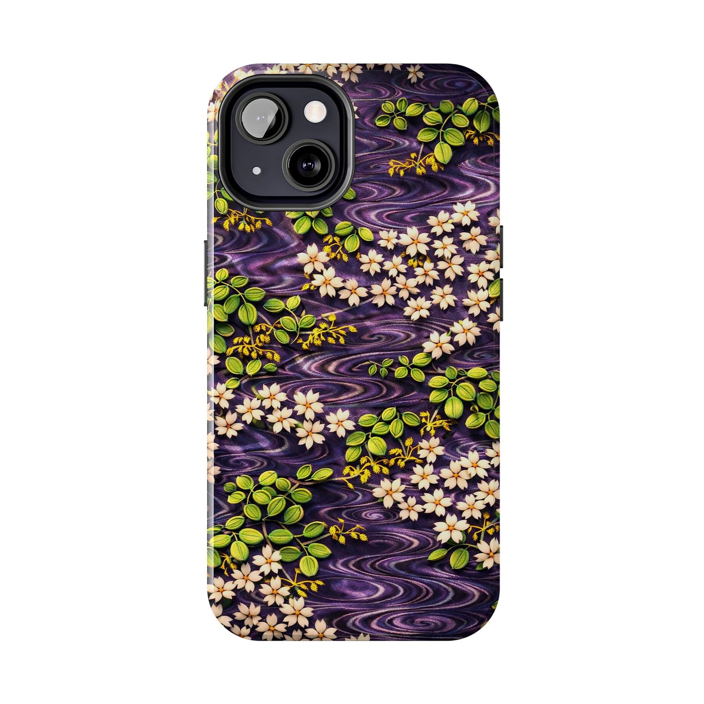 Sakura River Phone Case – Japanese Chiyogami Inspired Design