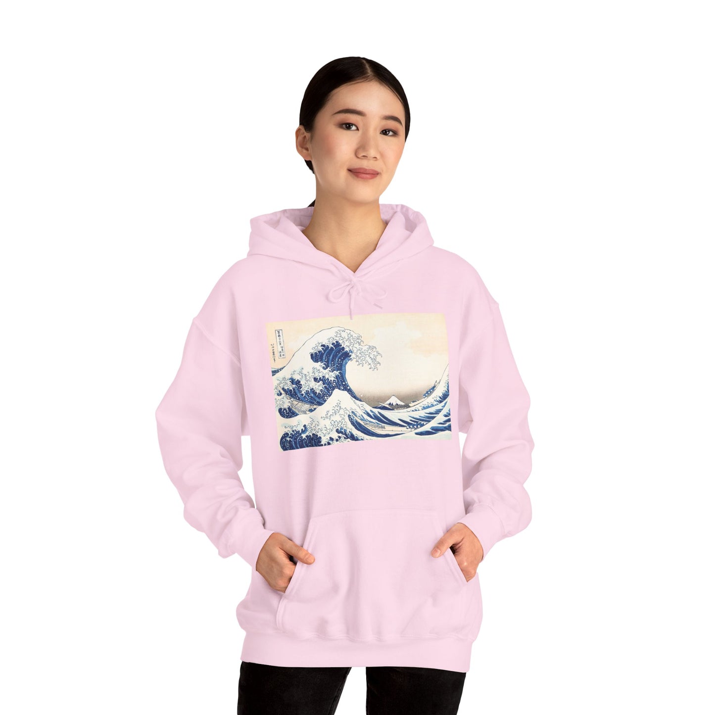 Great Wave off Kanagawa Hoodie - Hokusai Japanese Ukiyo-e Unisex Sweatshirt