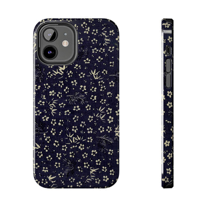 Taisho Era Shochikubai Phone Case | 1926 Pine, Bamboo & Plum | Japanese Chiyogami Art