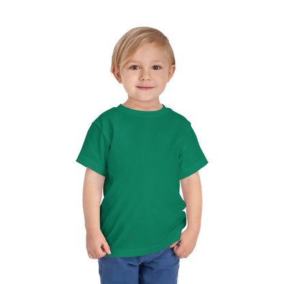 Great Wave off Kanagawa Toddler T-Shirt - Hokusai Japanese Art Back Print Kids Tee