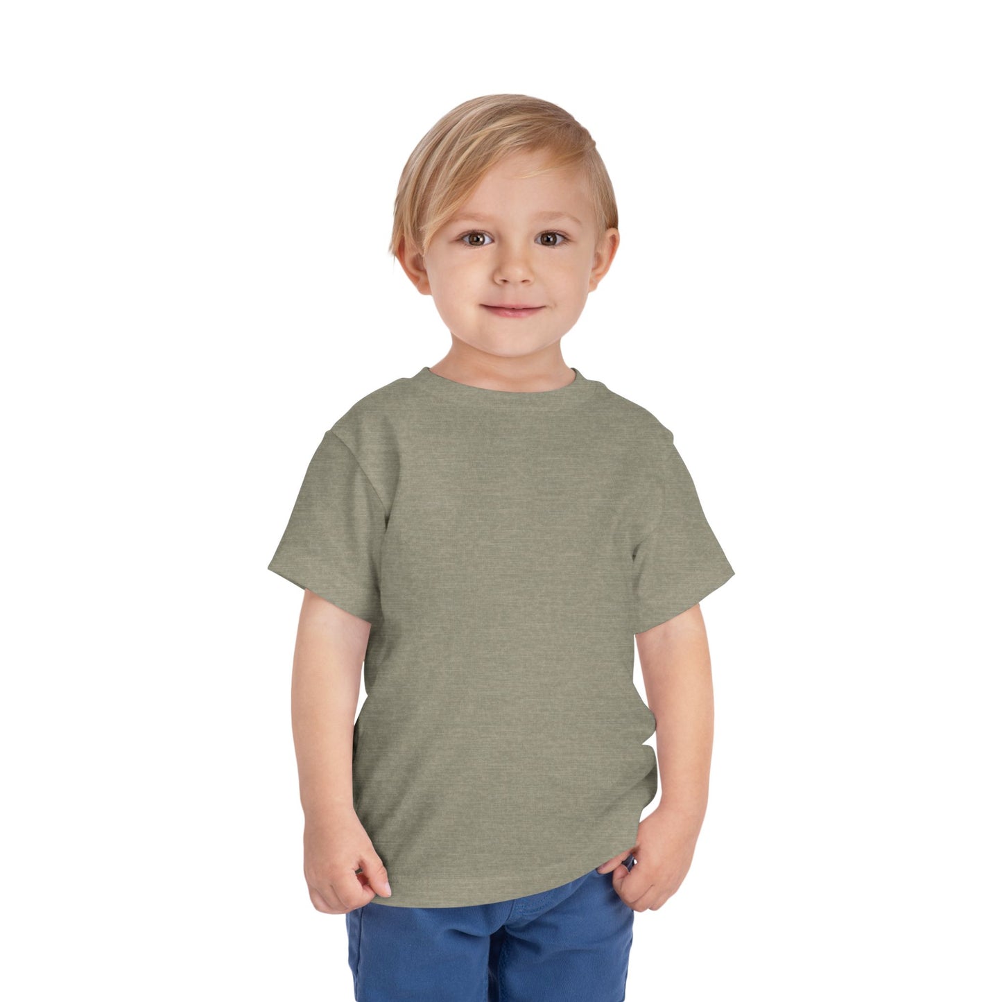 Great Wave off Kanagawa Toddler T-Shirt - Hokusai Japanese Art Back Print Kids Tee