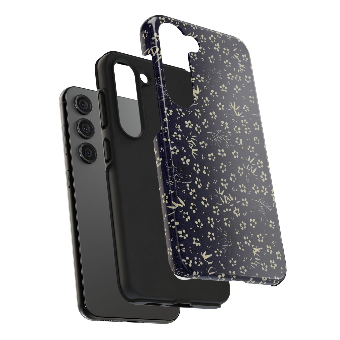 Taisho Era Shochikubai Phone Case | 1926 Pine, Bamboo & Plum | Japanese Chiyogami Art