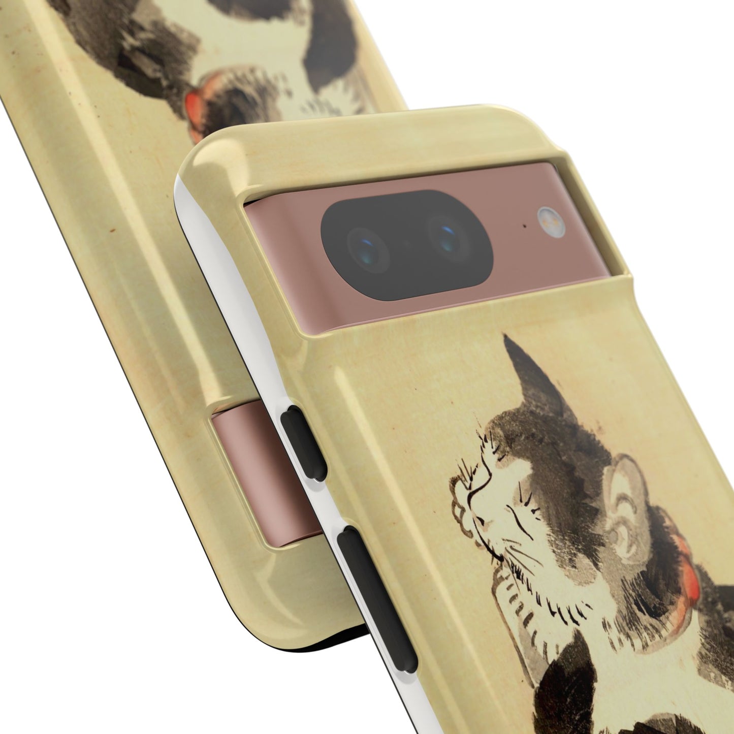 Sleeping Cat iPhone Case | Meiji Era Japanese Ink Painting | Ukiyo-e Art Phone Case | Vintage Japan Cat Gift