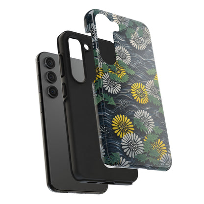 Japanese Dandelion Moonlight Tough Phone Case | Kamisaka Sekka 1901 | Meiji Era Art