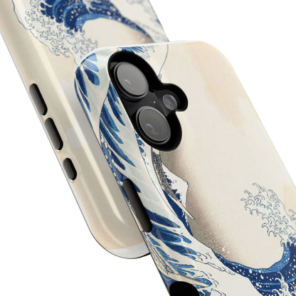 Hokusai "The Great Wave" Shockproof Phone Case | Edo Era Japanese Ukiyo-e Art | Dual Layer Protection