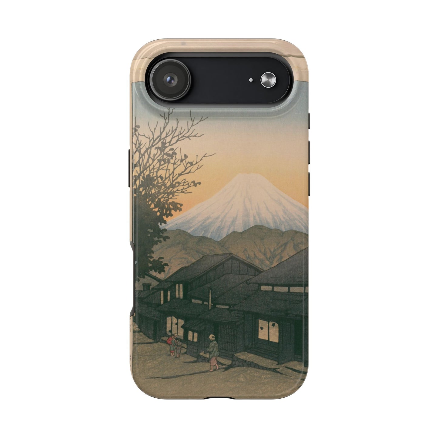 Kawase Hasui "Yuicho Village & Mount Fuji" Phone Case | 1935 Japanese Woodblock Art | Shin-Hanga
