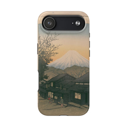 Kawase Hasui "Yuicho Village & Mount Fuji" Phone Case | 1935 Japanese Woodblock Art | Shin-Hanga