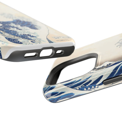 Hokusai "The Great Wave" Shockproof Phone Case | Edo Era Japanese Ukiyo-e Art | Dual Layer Protection