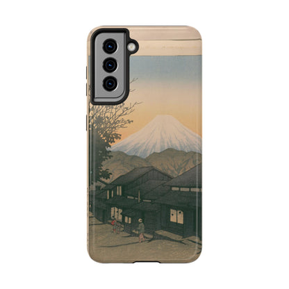 Kawase Hasui "Yuicho Village & Mount Fuji" Phone Case | 1935 Japanese Woodblock Art | Shin-Hanga