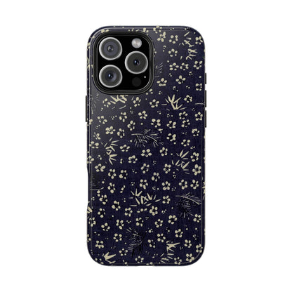 Taisho Era Shochikubai Phone Case | 1926 Pine, Bamboo & Plum | Japanese Chiyogami Art