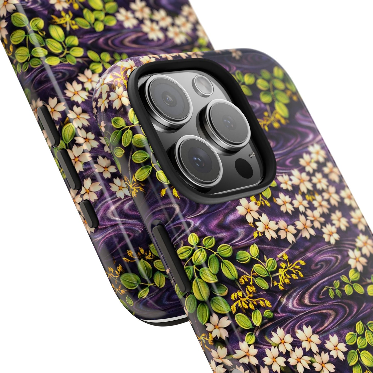 Sakura River Phone Case – Japanese Chiyogami Inspired Design