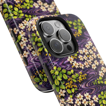 Sakura River Phone Case – Japanese Chiyogami Inspired Design
