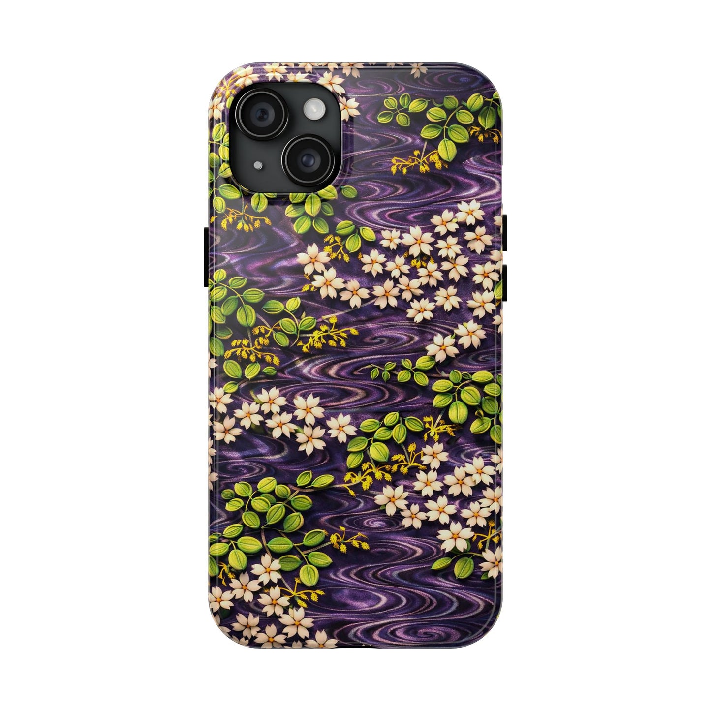 Sakura River Phone Case – Japanese Chiyogami Inspired Design