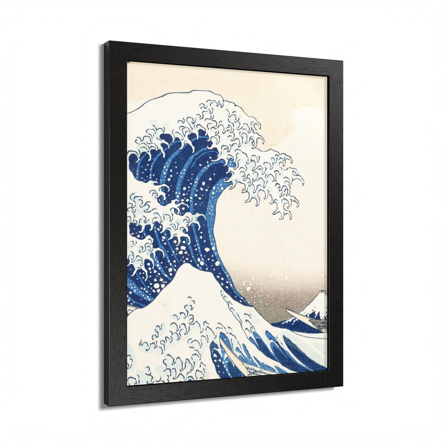 Great Wave off Kanagawa Framed Poster - Hokusai Japanese Ukiyo-e Wall Art
