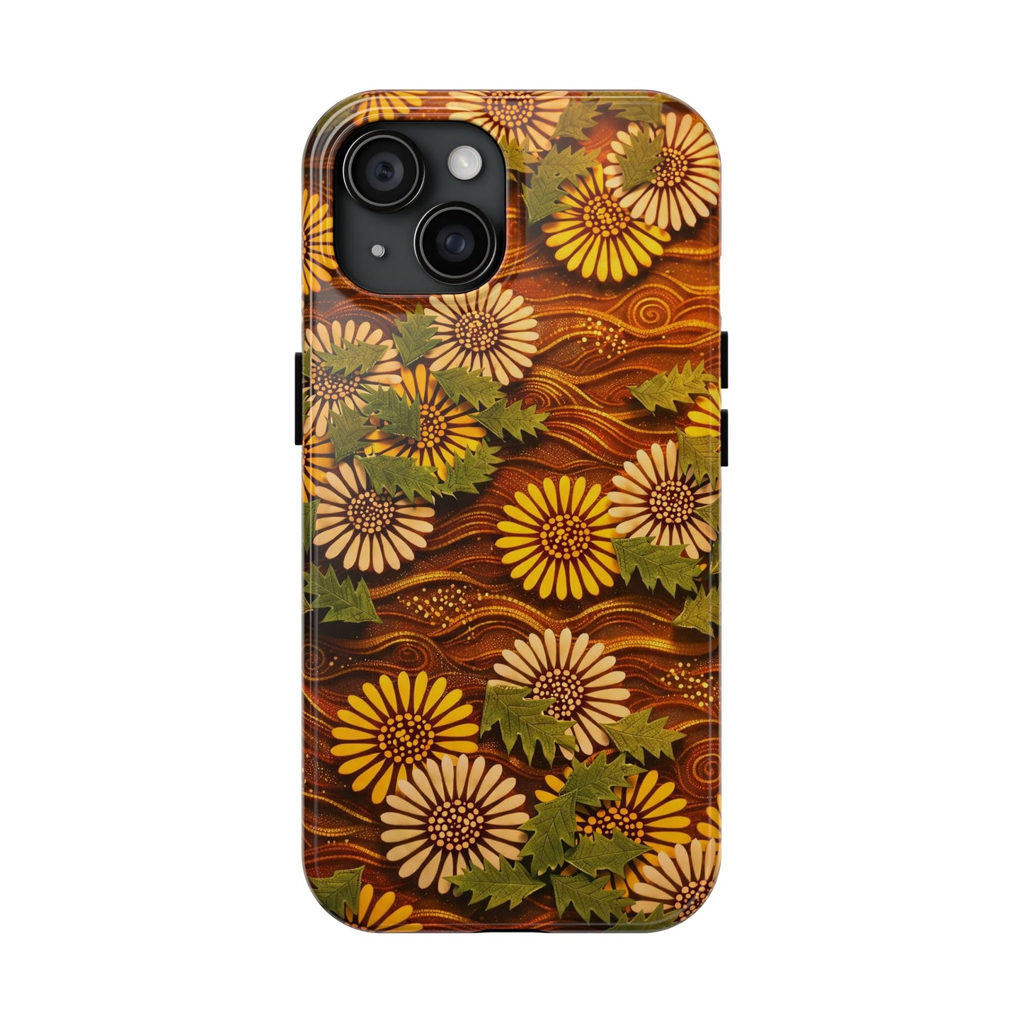 Japanese Dandelion Sunset Glow Tough Phone Case | Kamisaka Sekka 1901 | Meiji Era Art