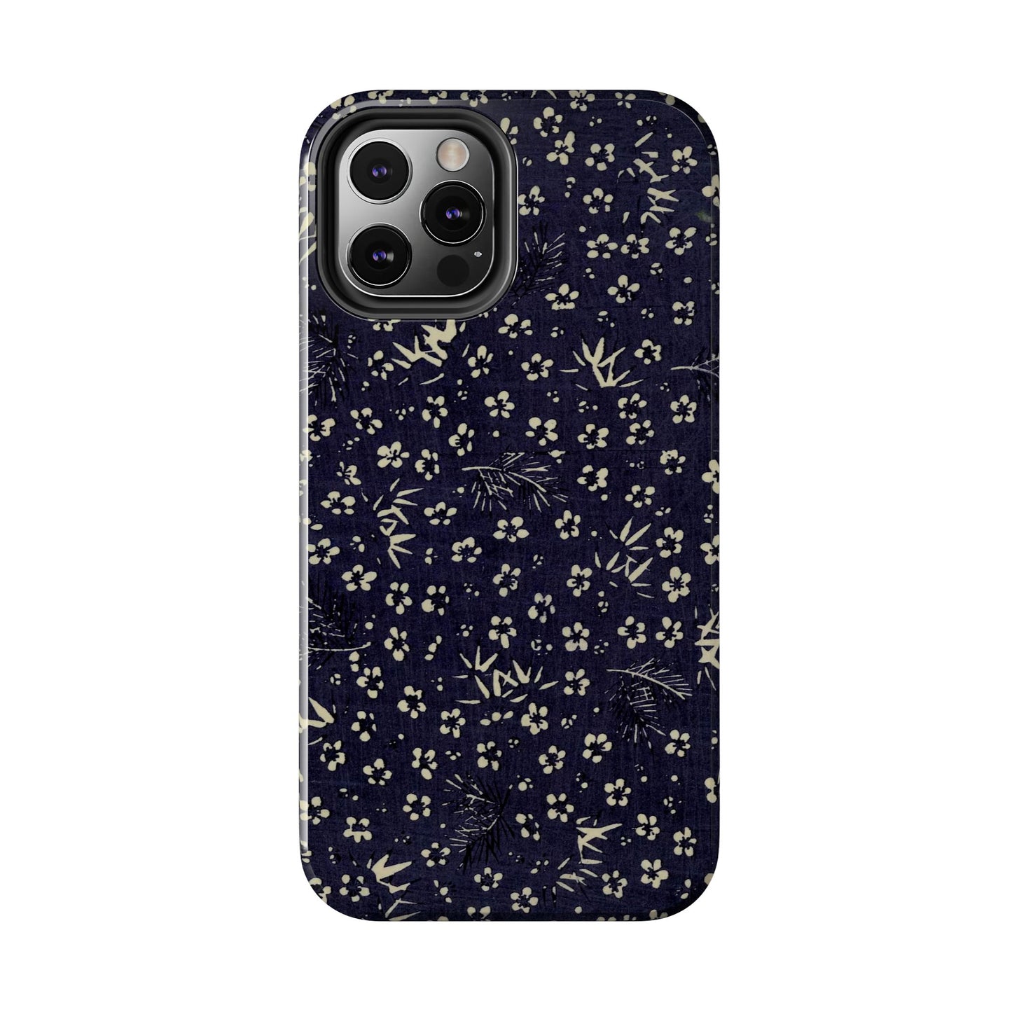 Taisho Era Shochikubai Phone Case | 1926 Pine, Bamboo & Plum | Japanese Chiyogami Art