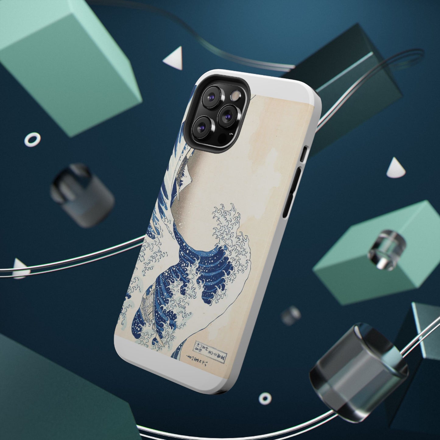 Hokusai "The Great Wave" Shockproof Phone Case | Edo Era Japanese Ukiyo-e Art | Dual Layer Protection