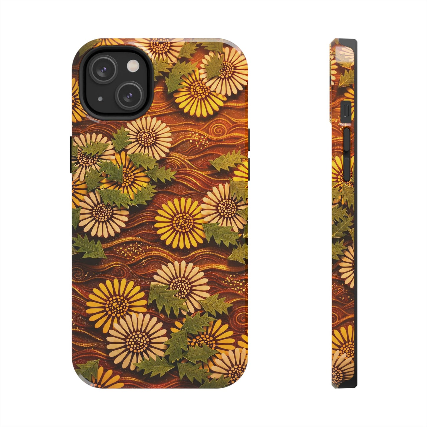 Japanese Dandelion Sunset Glow Tough Phone Case | Kamisaka Sekka 1901 | Meiji Era Art
