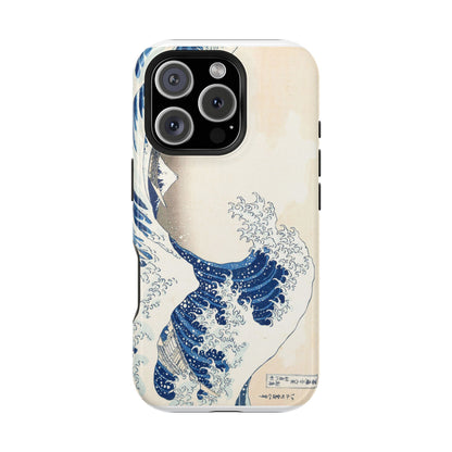 Hokusai "The Great Wave" Shockproof Phone Case | Edo Era Japanese Ukiyo-e Art | Dual Layer Protection