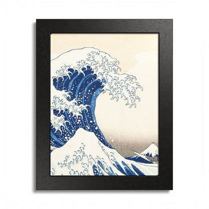 Great Wave off Kanagawa Framed Poster - Hokusai Japanese Ukiyo-e Wall Art