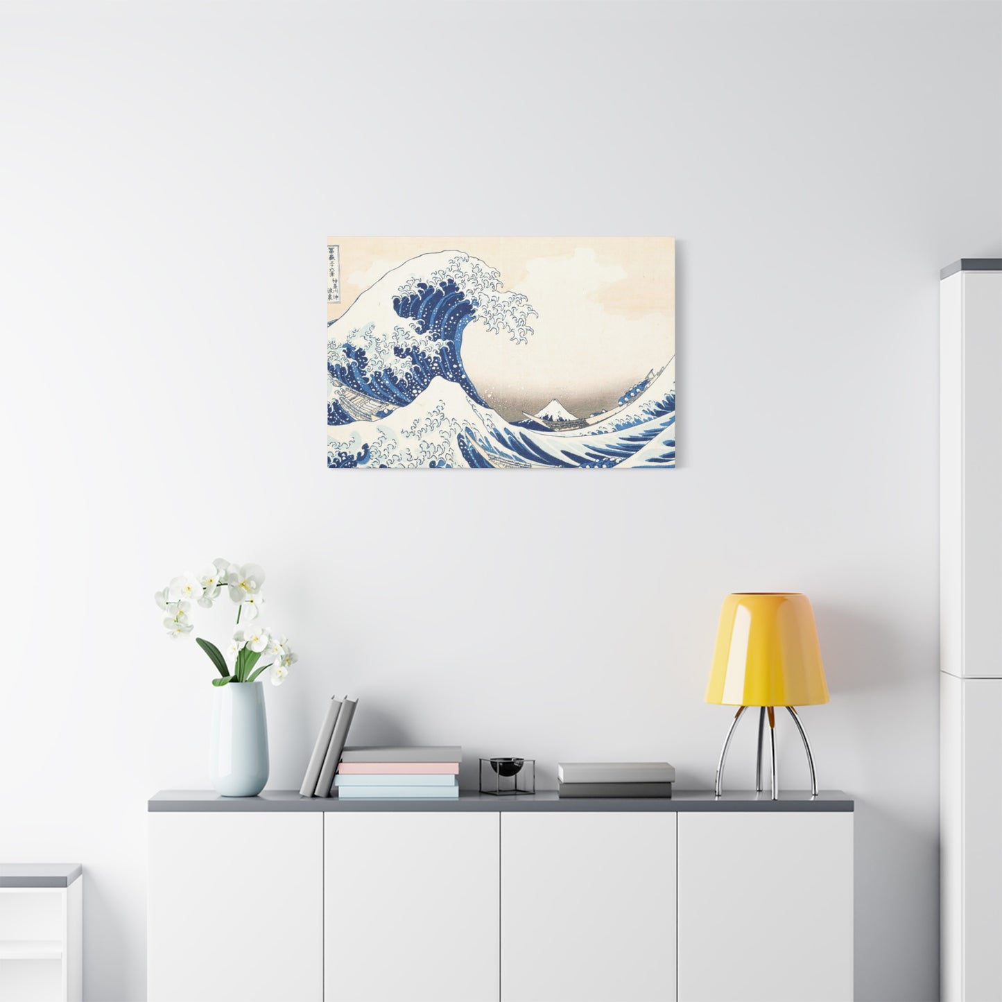 Great Wave off Kanagawa Canvas Print - Hokusai Japanese Ukiyo-e Wall Art