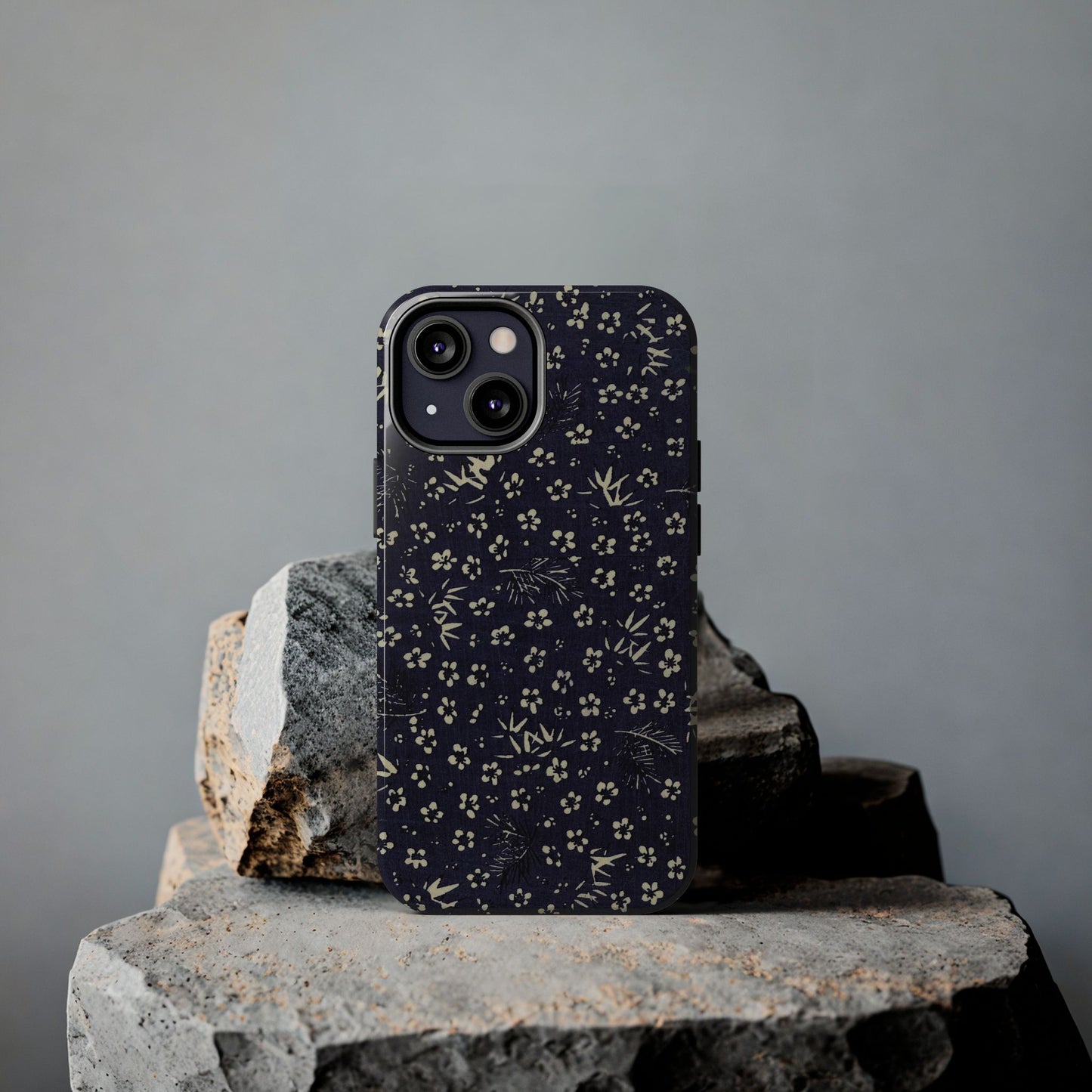Taisho Era Shochikubai Phone Case | 1926 Pine, Bamboo & Plum | Japanese Chiyogami Art