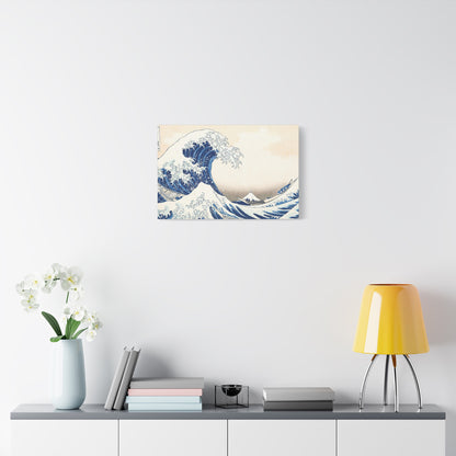 Great Wave off Kanagawa Canvas Print - Hokusai Japanese Ukiyo-e Wall Art