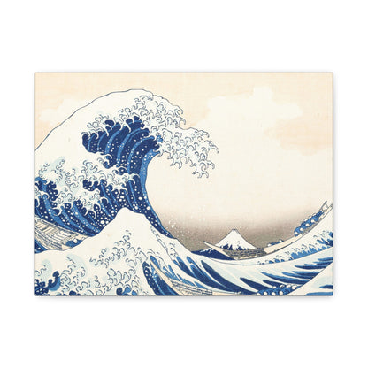 Great Wave off Kanagawa Canvas Print - Hokusai Japanese Ukiyo-e Wall Art