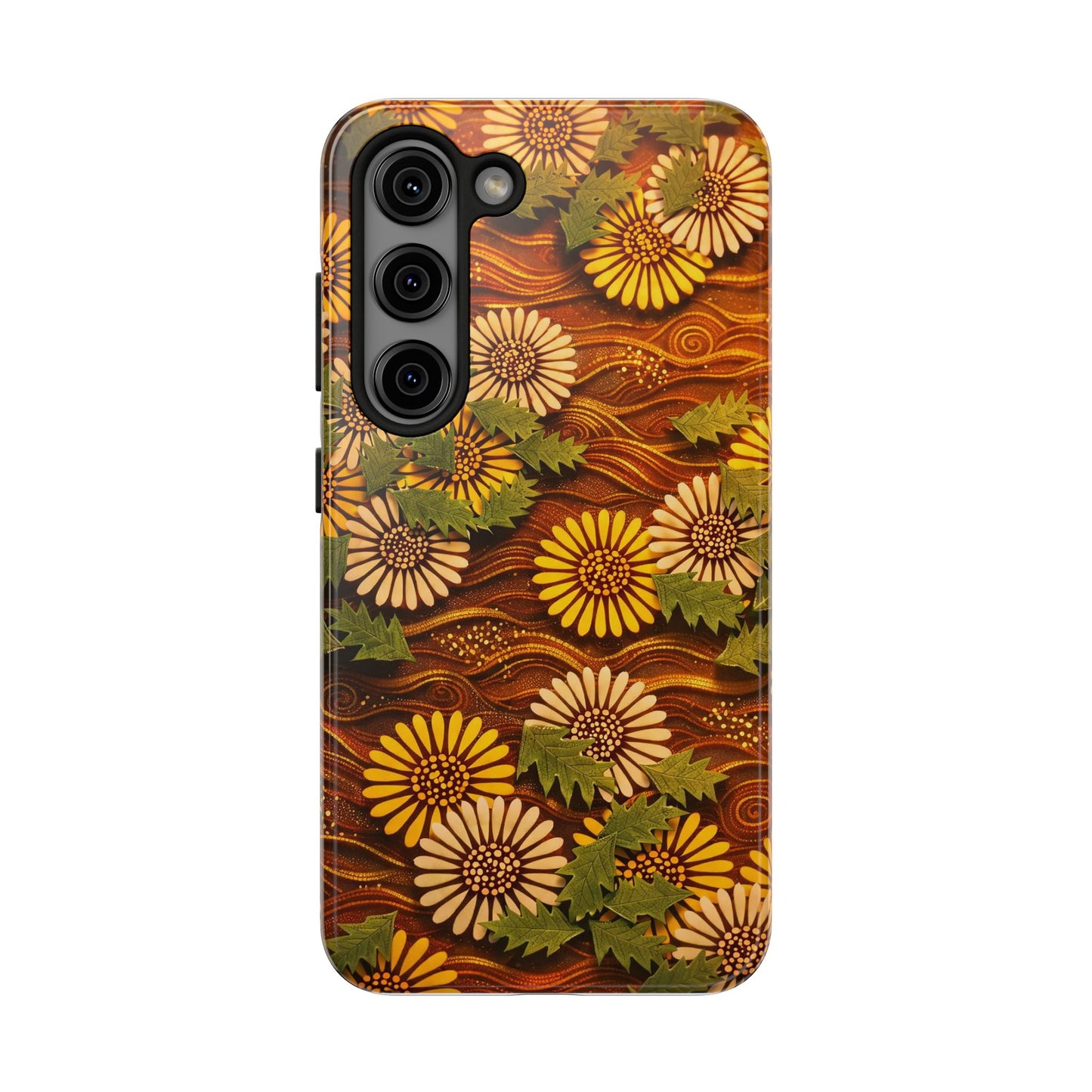 Japanese Dandelion Sunset Glow Tough Phone Case | Kamisaka Sekka 1901 | Meiji Era Art