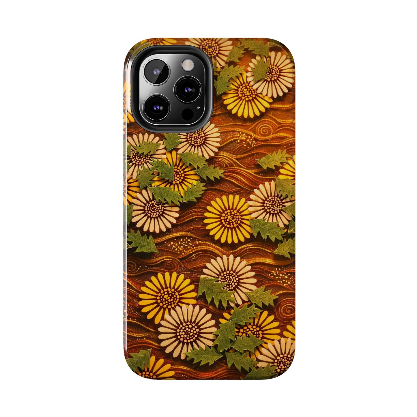 Japanese Dandelion Sunset Glow Tough Phone Case | Kamisaka Sekka 1901 | Meiji Era Art