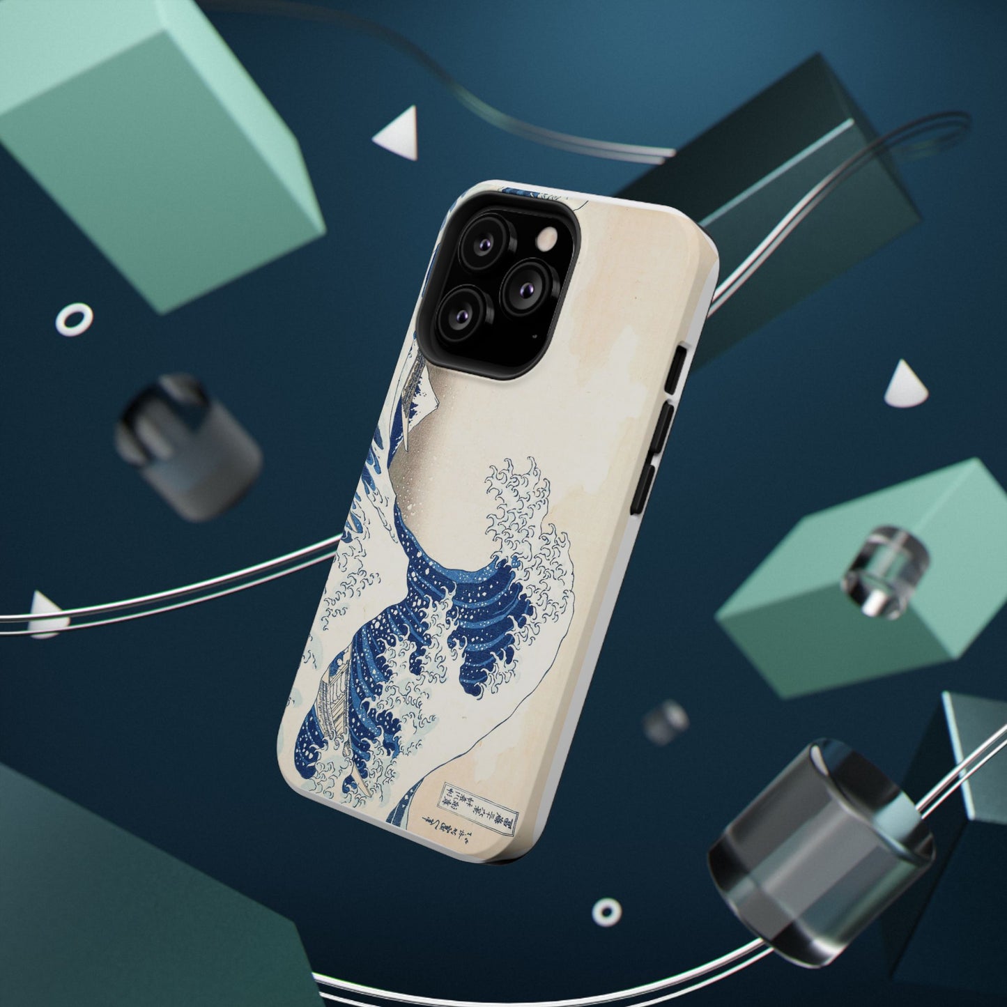 Hokusai "The Great Wave" Shockproof Phone Case | Edo Era Japanese Ukiyo-e Art | Dual Layer Protection