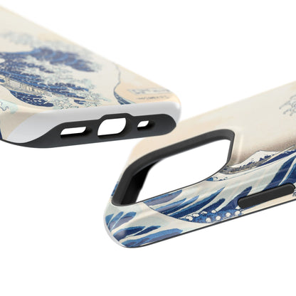 Hokusai "The Great Wave" Shockproof Phone Case | Edo Era Japanese Ukiyo-e Art | Dual Layer Protection
