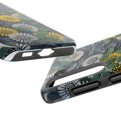 Japanese Dandelion Moonlight Tough Phone Case | Kamisaka Sekka 1901 | Meiji Era Art